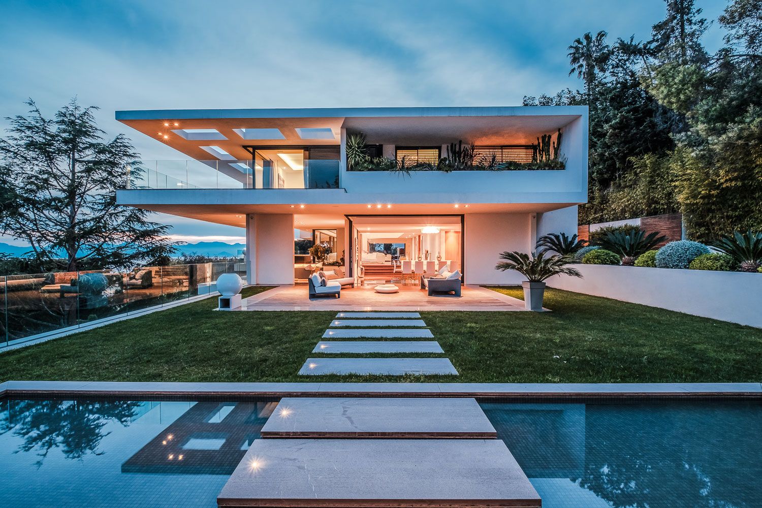 villa contemporaine réalisée